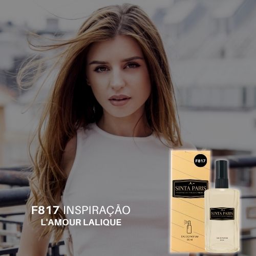 Perfume Contratipo Feminino F817 65ml Inspirado em L'AMOUR LALIQUE PERFUME L'AMOUR LALIQUE,CONTRATIPO L'AMOUR LALIQUE