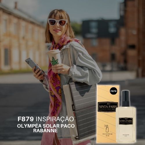 Perfume Contratipo Feminino F879 65ml Inspirado em OLYMPÉA SOLAR PACO RABANNE PERFUME OLYMPÉA SOLAR PACO RABANNE,CONTRATIPO OLYMPÉA SOLAR PACO RABANNE