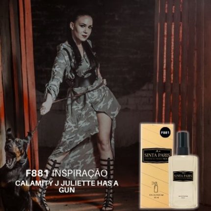 Perfume Contratipo Feminino F881 65ml Inspirado em CALAMITY J JULIETTE HAS A GUN