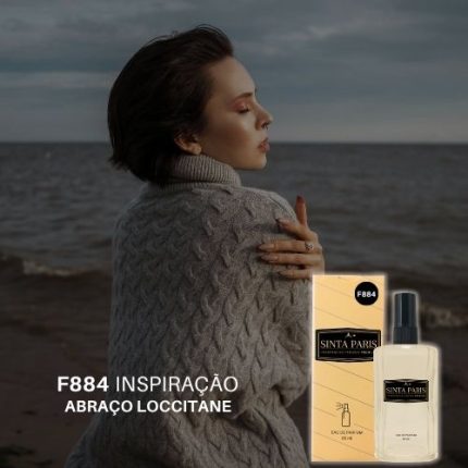 Perfume Contratipo Feminino F884 65ml Inspirado em ABRAÇO LOCCITANE