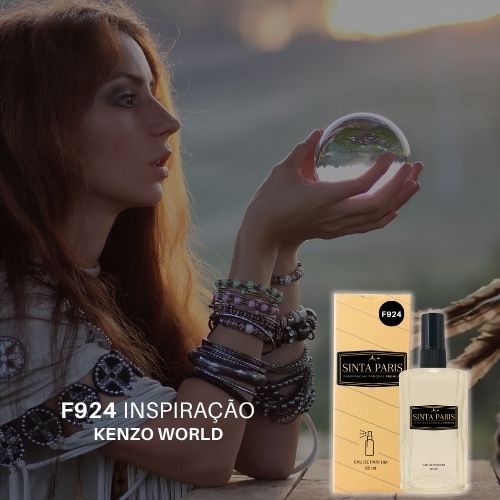 Perfume Contratipo Feminino F924 65ml Inspirado em KENZO WORLD PERFUME KENZO WORLD,CONTRATIPO KENZO WORLD