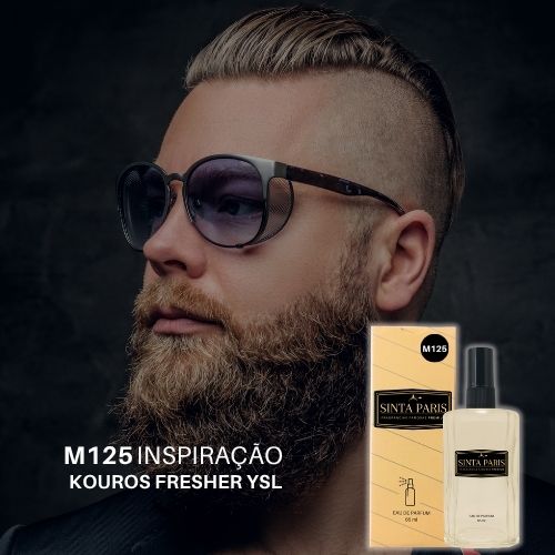 Perfume Contratipo Masculino M125 65ml Inspirado em KOUROS FRESHER YSL PERFUME KOUROS FRESHER YSL,CONTRATIPO KOUROS FRESHER YSL