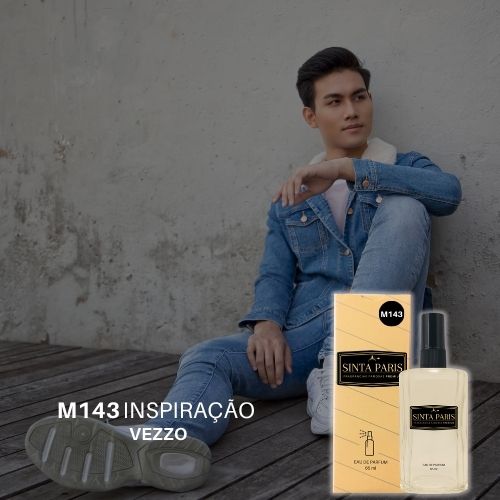 M143 Perfume Contratipo Masculino M413 65ml Inspirado em Ferrari Essence Oud - Imagem 1