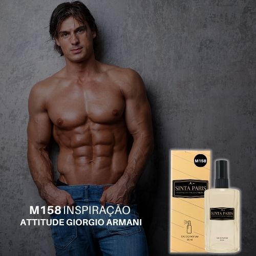 Perfume Contratipo Masculino M158 65ml Inspirado em ATTITUDE GIORGIO ARMANI PERFUME ATTITUDE GIORGIO ARMANI,CONTRATIPO ATTITUDE GIORGIO ARMANI