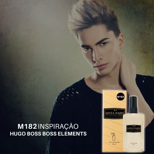 Perfume Contratipo Masculino M182 65ml Inspirado em HUGO BOSS BOSS ELEMENTS PERFUME HUGO BOSS BOSS ELEMENTS,CONTRATIPO HUGO BOSS BOSS ELEMENTS
