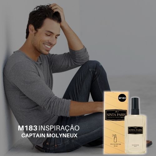 Perfume Contratipo Masculino M183 65ml Inspirado em CAPTAIN MOLYNEUX PERFUME CAPTAIN MOLYNEUX,CONTRATIPO CAPTAIN MOLYNEUX