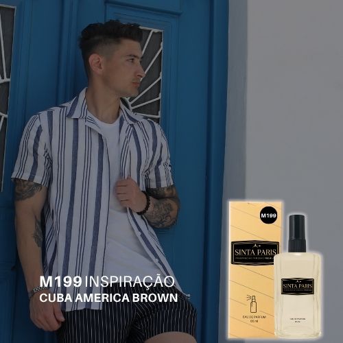 Perfume Contratipo Masculino M199 65ml Inspirado em CUBA AMERICA BROWN PERFUME CUBA AMERICA BROWN,CONTRATIPO CUBA AMERICA BROWN