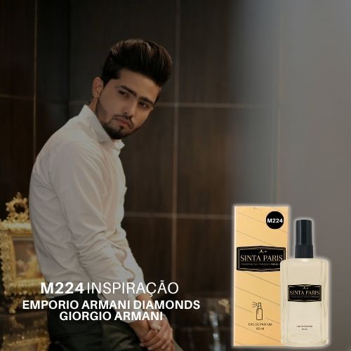 Perfume Contratipo Masculino M224 65ml Inspirado em EMPORIO ARMANI DIAMONDS GIORGIO ARMANI PERFUME EMPORIO ARMANI DIAMONDS GIORGIO ARMANI,CONTRATIPO EMPORIO ARMANI DIAMONDS GIORGIO ARMANI