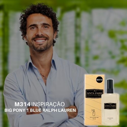Perfume Contratipo Masculino M314 65ml Inspirado em BIG PONY 1 BLUE RALPH LAUREN PERFUME BIG PONY 1 BLUE RALPH LAUREN,CONTRATIPO BIG PONY 1 BLUE RALPH LAUREN