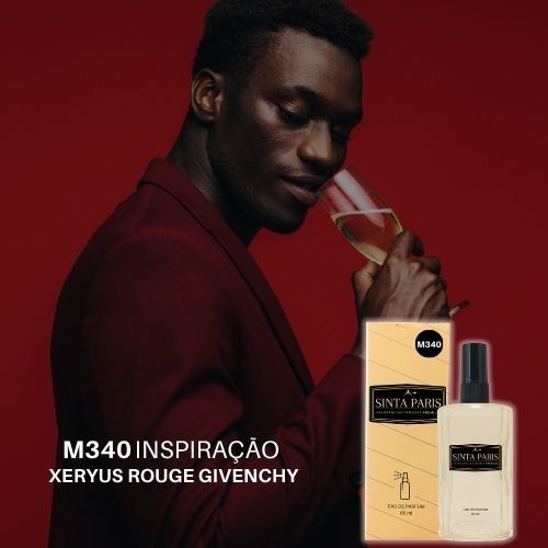 Perfume Contratipo Masculino M340 65ml Inspirado em XERYUS ROUGE GIVENCHY PERFUME XERYUS ROUGE GIVENCHY,CONTRATIPO XERYUS ROUGE GIVENCHY