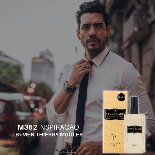 Perfume Contratipo Masculino M362 65ml Inspirado em B*MEN THIERRY MUGLER PERFUME B*MEN THIERRY MUGLER,CONTRATIPO B*MEN THIERRY MUGLER