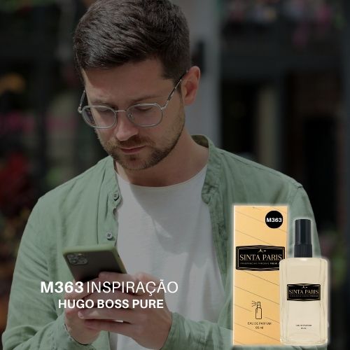 Perfume Contratipo Masculino M363 65ml Inspirado em HUGO BOSS PURE PERFUME HUGO BOSS PURE,CONTRATIPO HUGO BOSS PURE