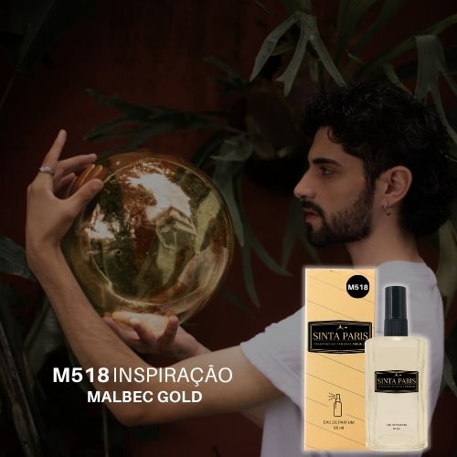 Perfume Contratipo Masculino M518 65ml Inspirado em MALBEC GOLD PERFUME MALBEC GOLD,CONTRATIPO MALBEC GOLD