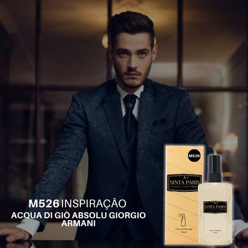 Perfume Contratipo Masculino M526 65ml Inspirado em ACQUA DI GIO ABSOLU GIORGIO ARMANI PERFUME ACQUA DI GIO ABSOLU GIORGIO ARMANI,CONTRATIPO ACQUA DI GIO ABSOLU GIORGIO ARMANI