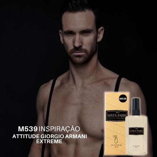 Perfume Contratipo Masculino M539 65ml Inspirado em ATTITUDE GIORGIO ARMANI EXTREME PERFUME ATTITUDE GIORGIO ARMANI EXTREME,CONTRATIPO ATTITUDE GIORGIO ARMANI EXTREME