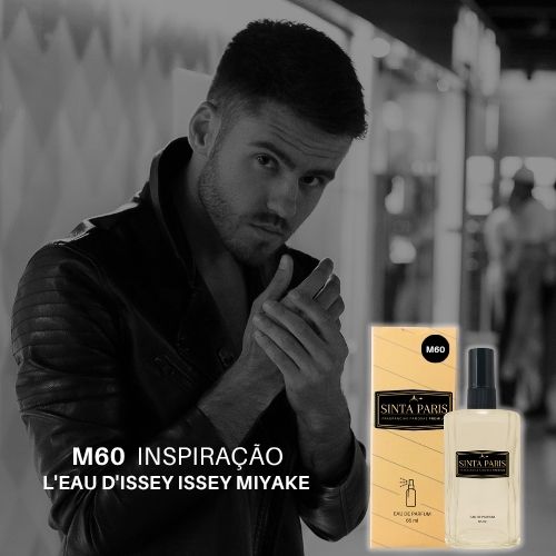 Perfume Contratipo Masculino M60 65ml Inspirado em L'eau D'issey Issey Miyake PERFUME L'eau D'issey Issey Miyake,CONTRATIPO L'eau D'issey Issey Miyake
