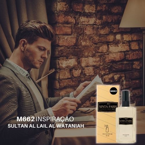 Perfume Contratipo Masculino M662 65ml Inspirado em SULTAN AL LAIL AL WATANIAH PERFUME SULTAN AL LAIL AL WATANIAH,CONTRATIPO SULTAN AL LAIL AL WATANIAH