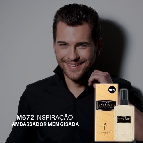 Perfume Contratipo Masculino M672 65ml Inspirado em AMBASSADOR MEN GISADA PERFUME AMBASSADOR MEN GISADA,CONTRATIPO AMBASSADOR MEN GISADA
