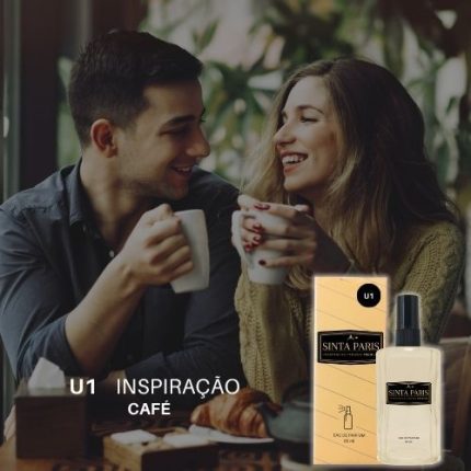 Perfume Contratipo Unissex U1 65ml Inspirado em CAFÉ