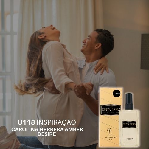 Perfume Contratipo Unissex U118 65ml Inspirado em Carolina Herrera Amber Desire PERFUME Carolina Herrera Amber Desire,CONTRATIPO Carolina Herrera Amber Desire