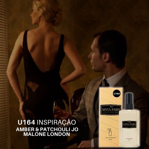 Perfume Contratipo Unissex U164 65ml Inspirado em AMBER & PATCHOULI JO MALONE LONDON PERFUME AMBER & PATCHOULI JO MALONE LONDON,CONTRATIPO AMBER & PATCHOULI JO MALONE LONDON