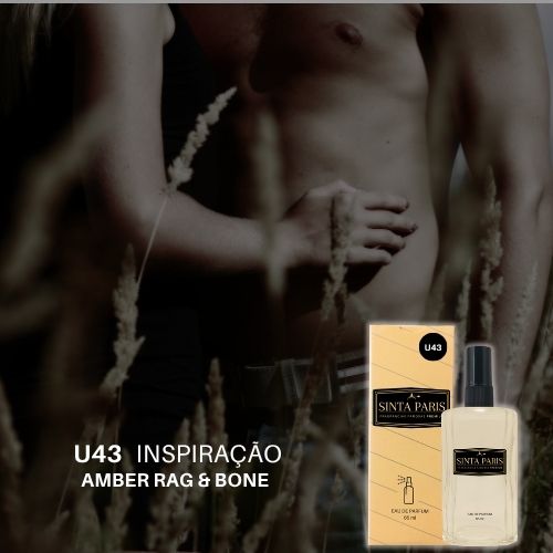 Perfume Contratipo Unissex U43 65ml Inspirado em AMBER RAG & BONE PERFUME AMBER RAG & BONE,CONTRATIPO AMBER RAG & BONE