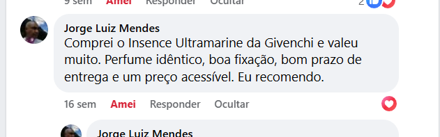 depoimentos avaliações clientes sinta paris perfumes