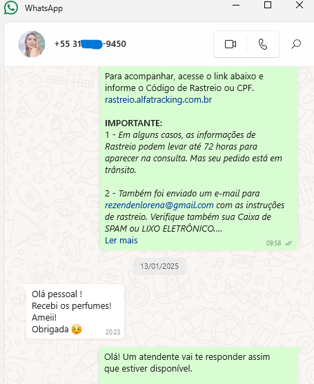 depoimentos avaliações clientes sinta paris perfumes