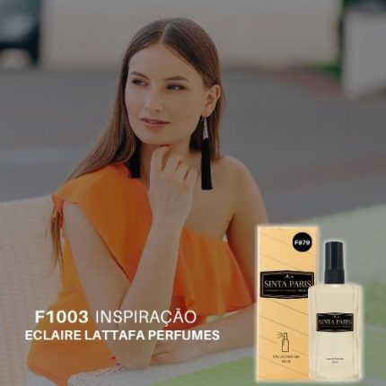 Perfume Contratipo Feminino F1003 65ml Inspirado em  ECLAIRE LATTAFA PERFUMES