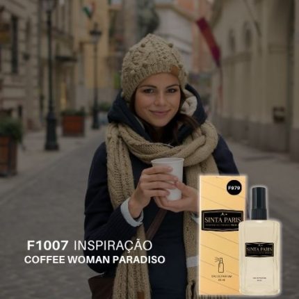 Perfume Contratipo Feminino F1007 65ml Inspirado em  COFFEE WOMAN PARADISO