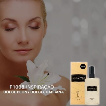 Perfume Contratipo Feminino F1008 65ml Inspirado em  DOLCE PEONY DOLCE&GABBANA