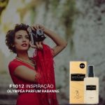 Perfume Contratipo Feminino F1012 65ml Inspirado em  OLYMPÉA PARFUM RABANNE