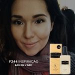 Perfume Contratipo Feminino F244 65ml Inspirado em  EAU DE L'ARC