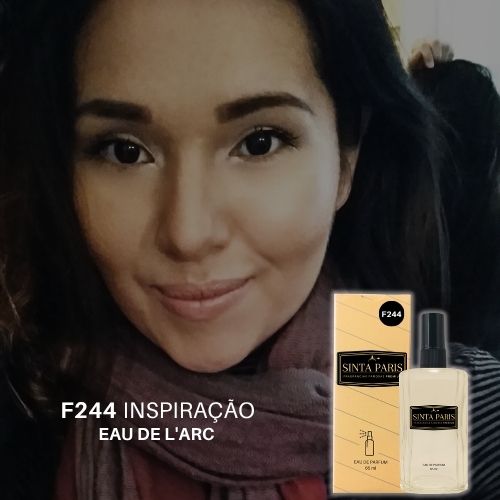 F244 Perfume Contratipo Feminino F244 65ml Inspirado em  EAU DE L'ARC - Imagem 1