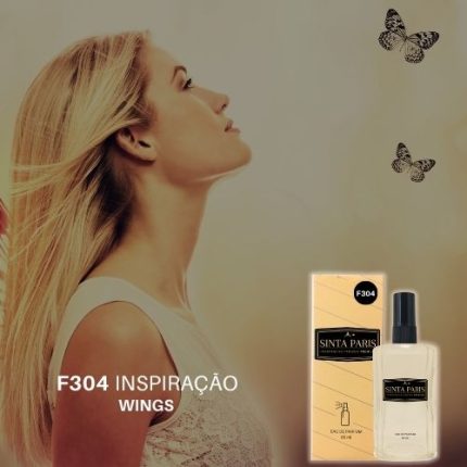 Perfume Contratipo Feminino F304 65ml Inspirado em  WINGS