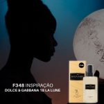 Perfume Contratipo Feminino F348 65ml Inspirado em  D&G ANTHOLOGY LA LUNE 18