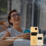 Perfume Contratipo Feminino F360 65ml Inspirado em  BURBERRY WEEKEND