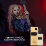 Perfume Contratipo Feminino F365 65ml Inspirado em  VALENTINO ROCK'N ROSE