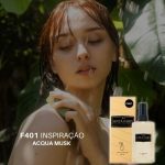Perfume Contratipo Feminino F401 65ml Inspirado em  Acqua Musk