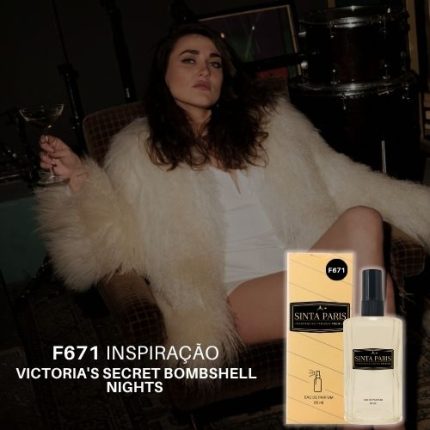 Perfume Contratipo Feminino F671 65ml Inspirado em  VICTORIA'S SECRET BOMBSHELL NIGHTS