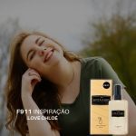 Perfume Contratipo Feminino F911 65ml Inspirado em  LOVE CHLOÉ