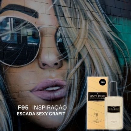 Perfume Contratipo Feminino F95 65ml Inspirado em  ESCADA SEXY GRAFIT