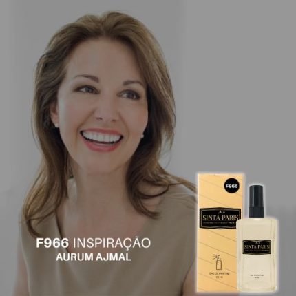 Perfume Contratipo Feminino F966 65ml Inspirado em  AURUM AJMAL