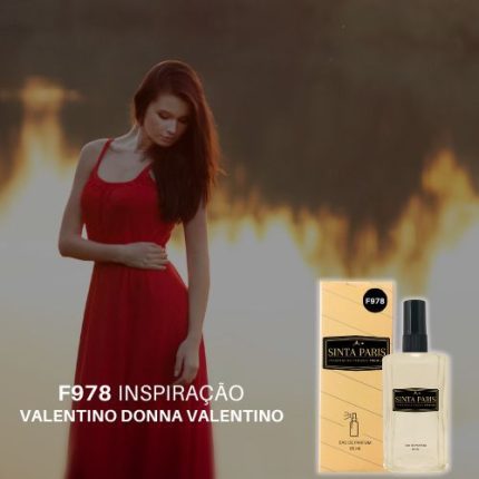 Perfume Contratipo Feminino F978 65ml Inspirado em  VALENTINO DONNA