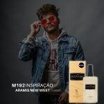 Perfume Contratipo Masculino  M192 65ml Inspirado em  NEW WEST FOR HIM ARAMIS