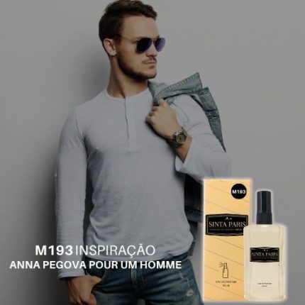 Perfume Contratipo Masculino  M193 65ml Inspirado em  POUR UN HOMME ANNA PEGOVA