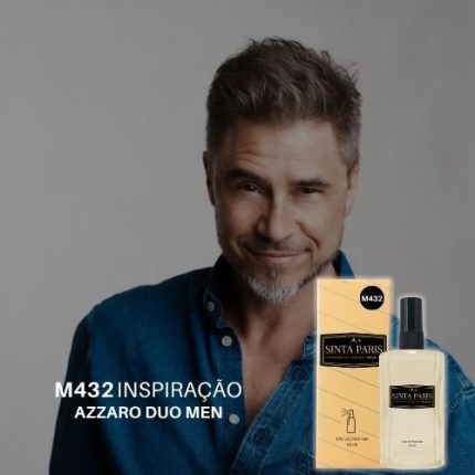Perfume Contratipo Masculino  M432 65ml Inspirado em  AZZARO DUO MEN