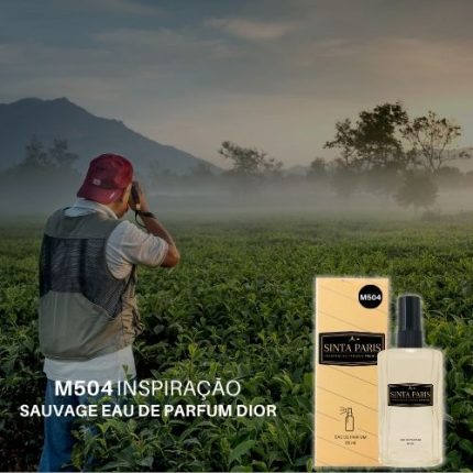 Perfume Contratipo Masculino  M504 65ml Inspirado em  SAUVAGE EAU DE PARFUM DIOR