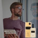 Perfume Contratipo Masculino  M522 65ml Inspirado em  MALBEC MAGNETIC