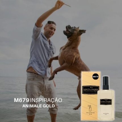 Perfume Contratipo Masculino  M679 65ml Inspirado em  ANIMALE GOLD